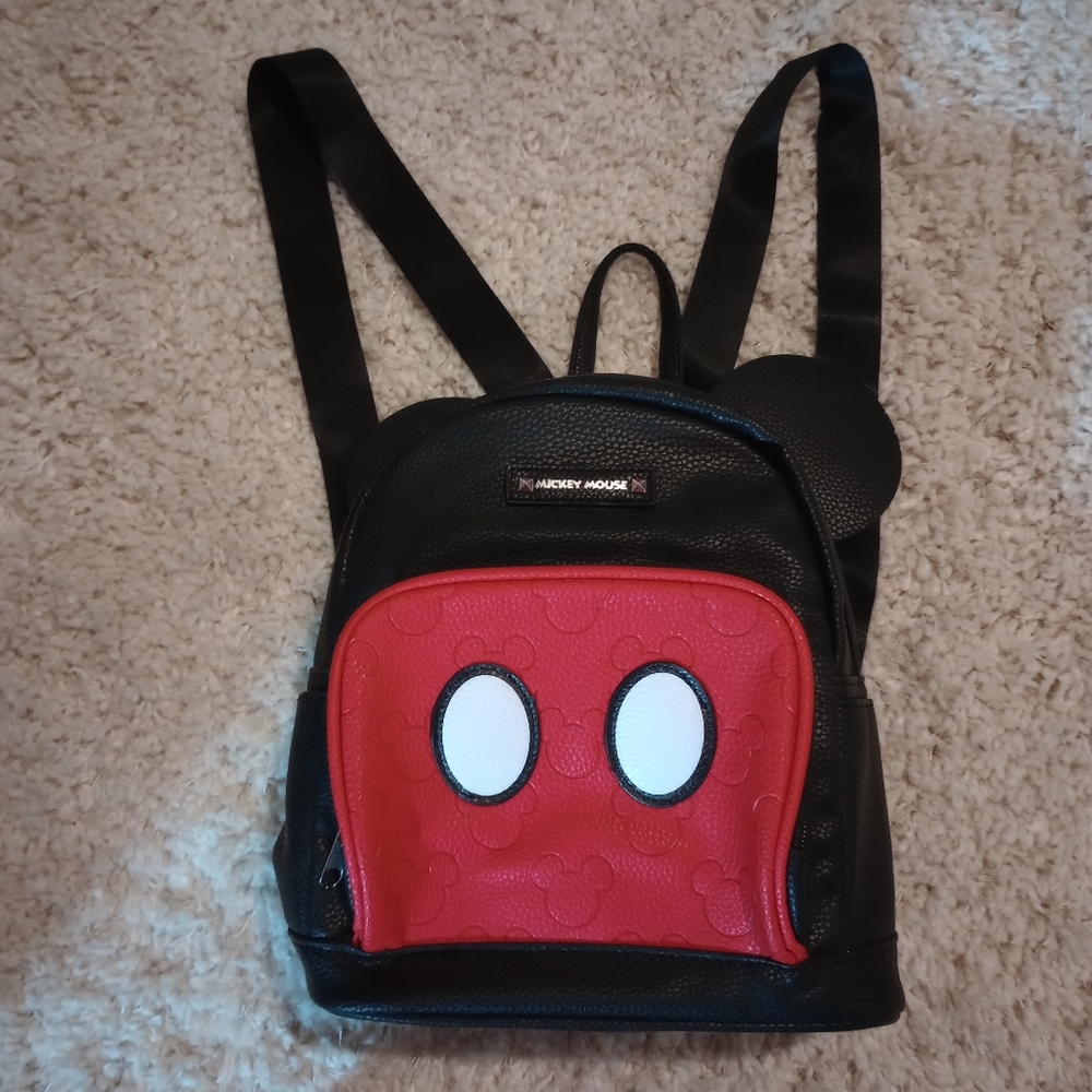Mickey Mouse Design Mini Backpack With Ears - image 1